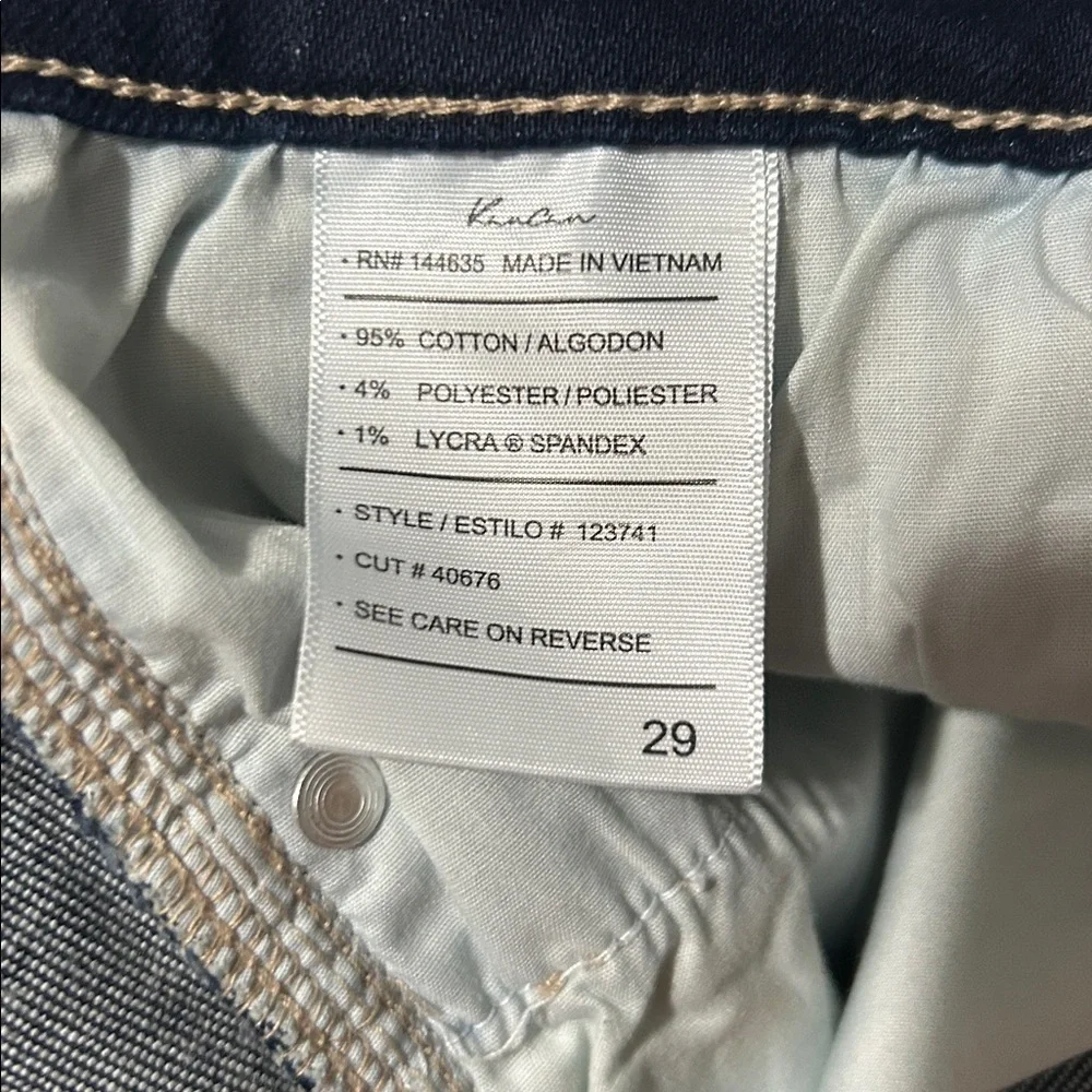 KanCan Dark Blue Denim Jeans - Picture 8 of 8